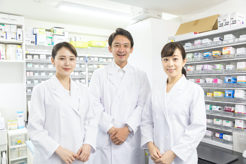 ３人の薬剤師