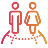 地球の上に２人いる